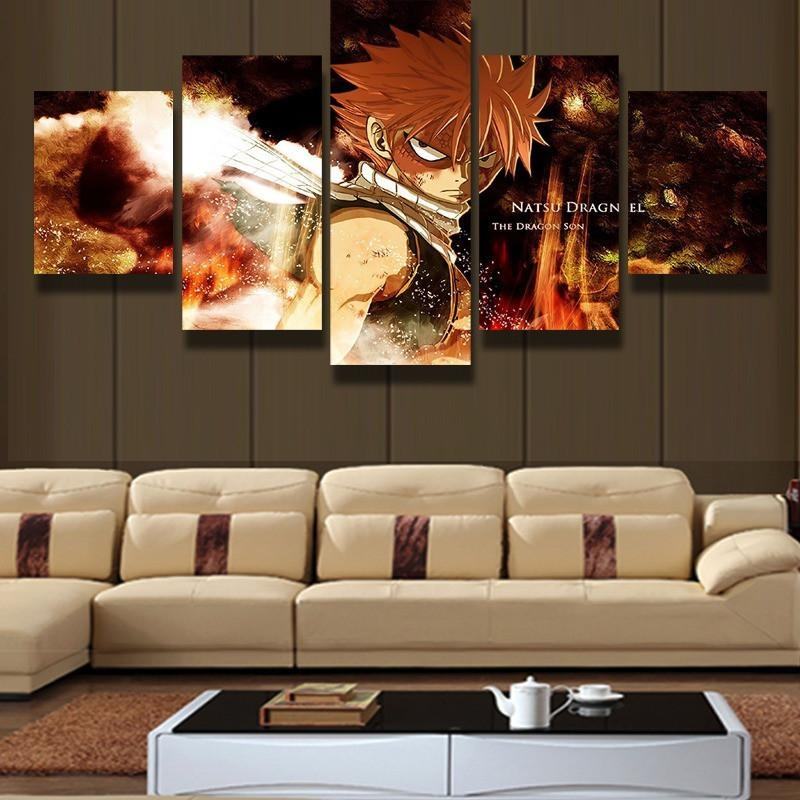 natsu anime leinwandbilder kunstdrucke 2145