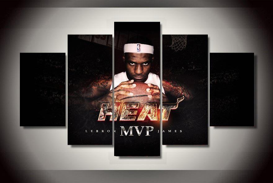 NBA LeBron James Cavaliers Leinwandbild – Exklusive Sportkunst für Sammler