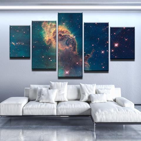 Nebula Space Leinwandbilder Kunstdrucke  