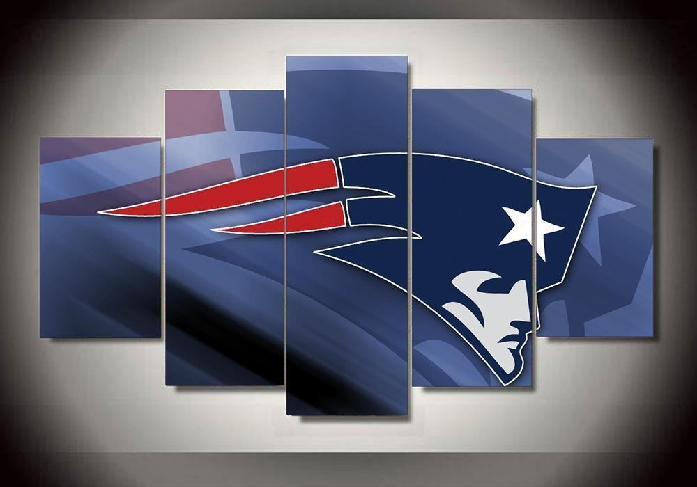New England Patriots 3 Sport Leinwandbilder Kunstdrucke Rahmen