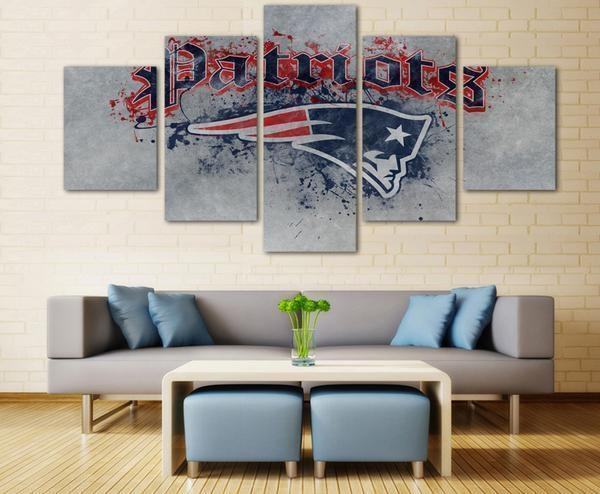 New England Patriots Fan Football Leinwandbilder Kunstdrucke  