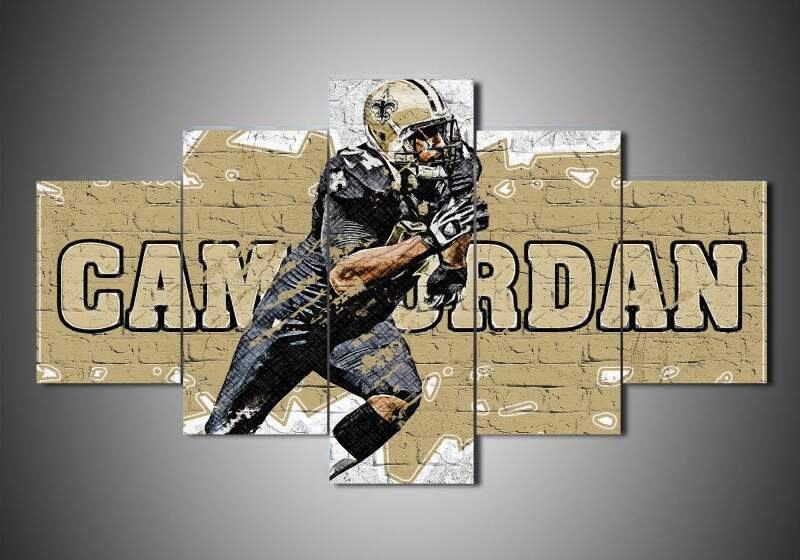 New Orleans Saints Cam Jordan Sport Leinwandbilder Kunstdrucke New Orleans Saints Cam Jordan Sport Leinwandbilder Kunstdrucke