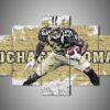 new orleans saints nfl logo – leinwanddruck für nfl fans 6183