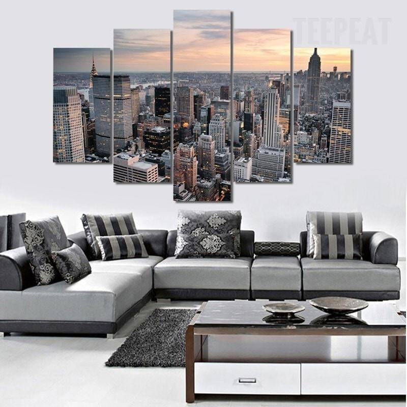 new york city landscape view nature leinwandbilder kunstdrucke 8768