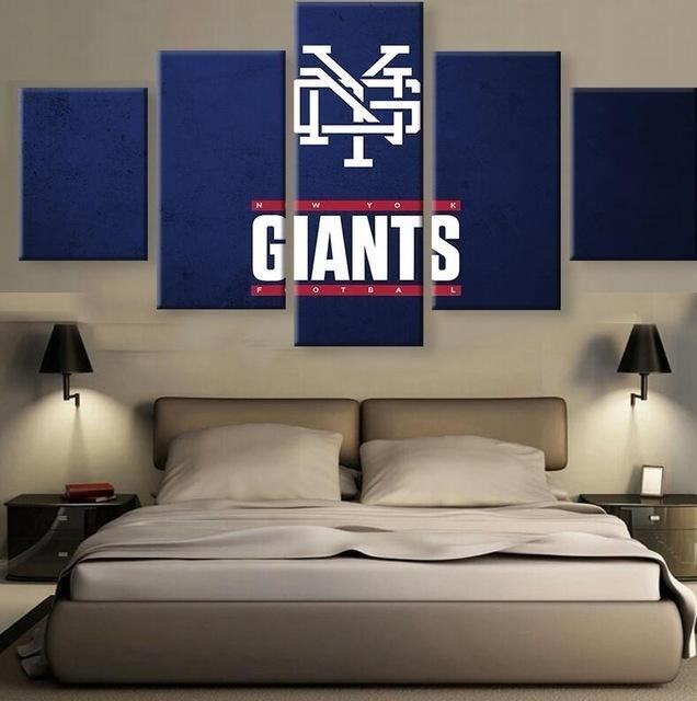 New York Giants Jason Pierre Paul – Leinwanddruck für Pierre-Paul Fans