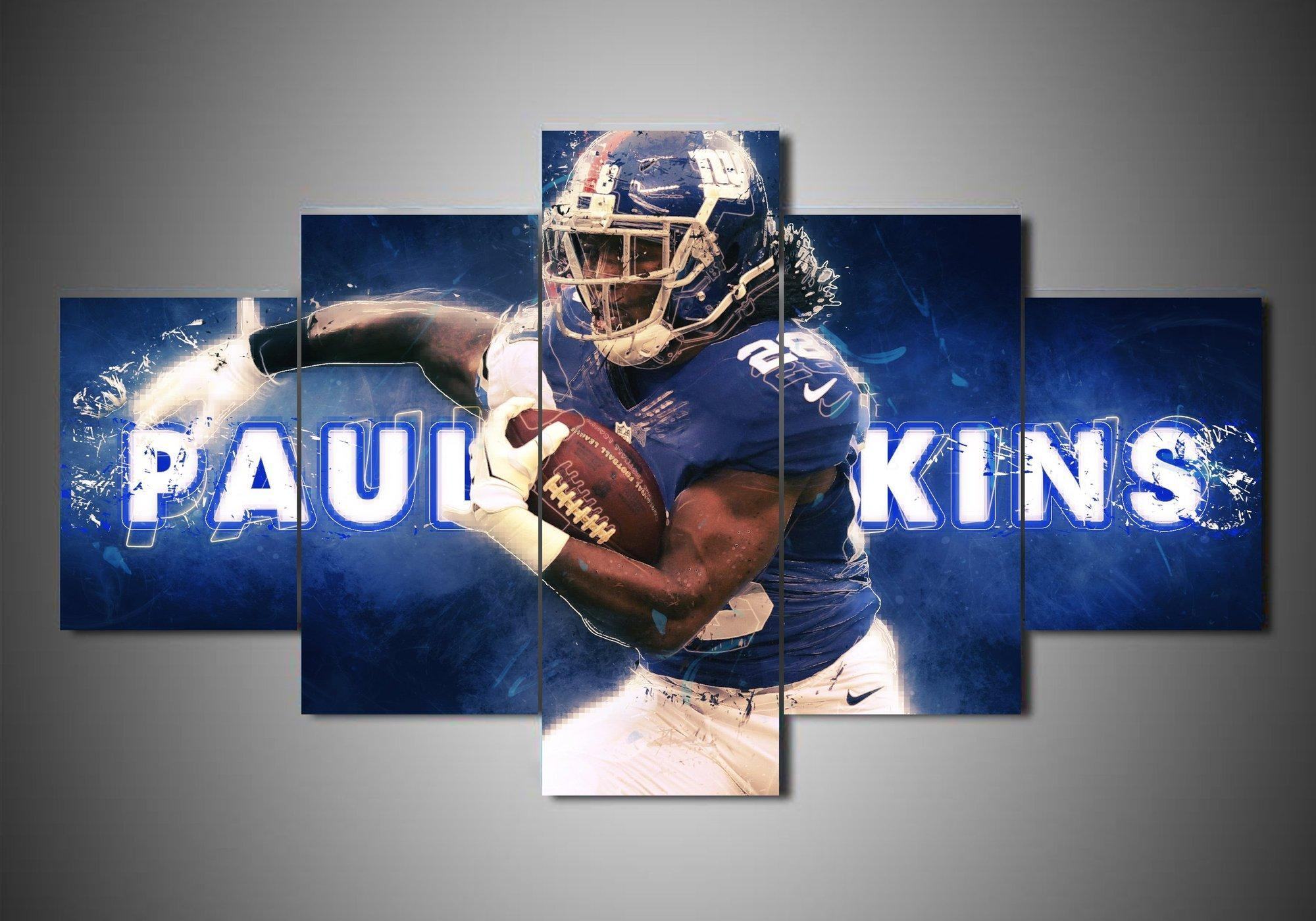 New York Giants Paul Perkins Sport Leinwandbilder Kunstdrucke  
