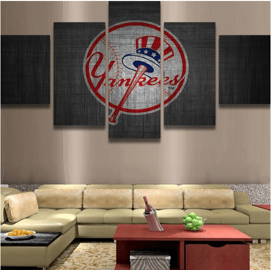 New York Yankees 2 – Leinwanddruck für Baseball Fans