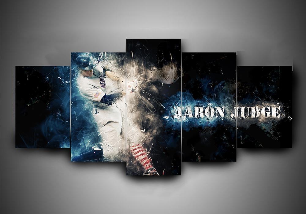 New York Yankees 4 – Leinwanddruck für Baseball Enthusiasten