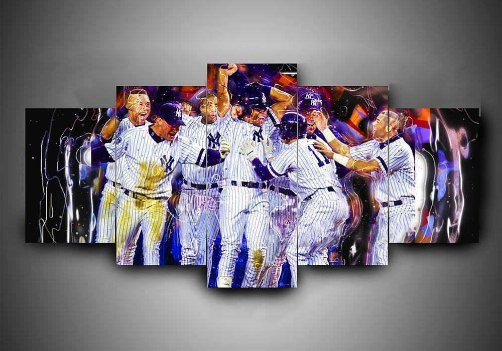 New York Yankees Baseball – Leinwanddruck für Baseball Liebhaber