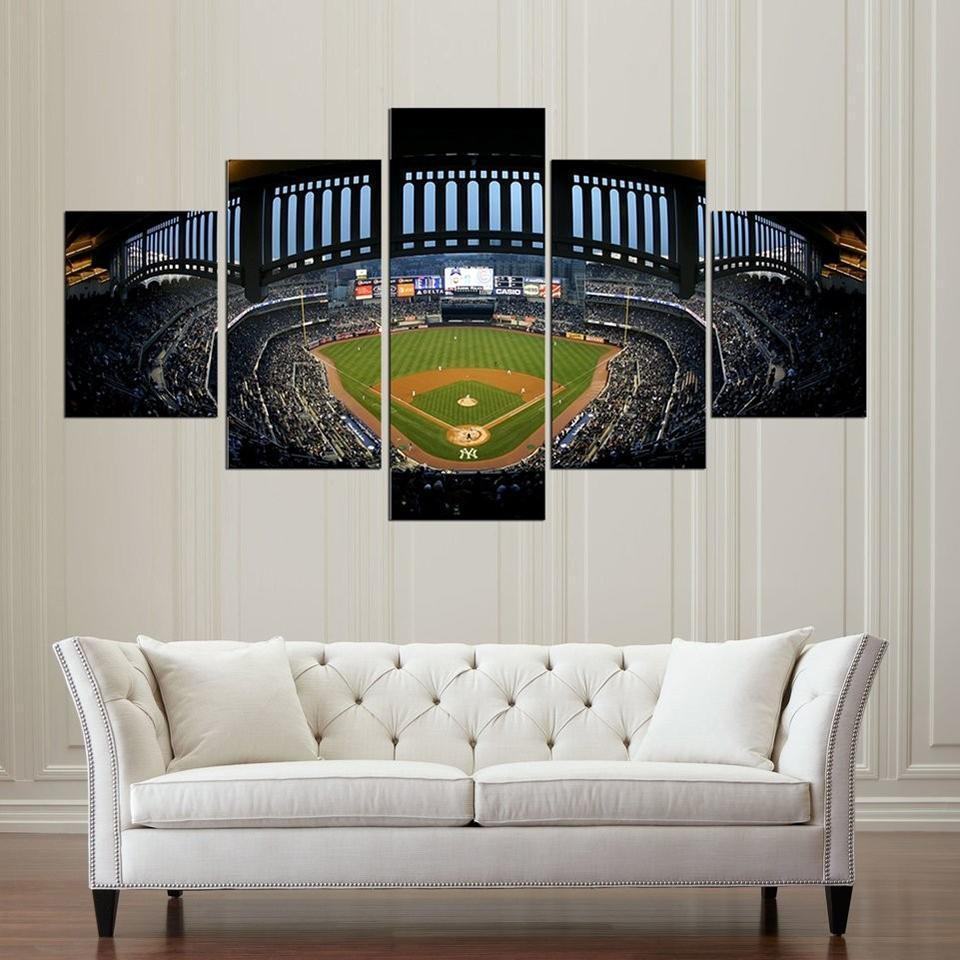 New York Yankees Stadium 2 Baseball Leinwandbilder Kunstdrucke  
