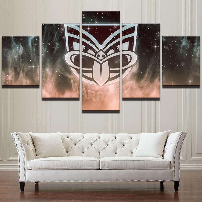 New Zealand Warriors Nrl Football Leinwandbilder Kunstdrucke Rahmen