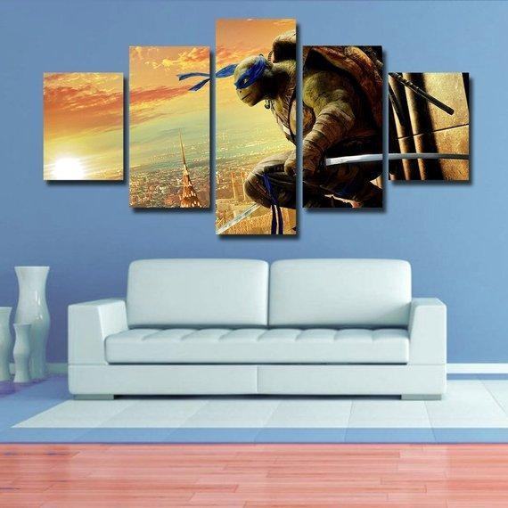 Ninja Turtles Anime Leinwandbilder Kunstdrucke Rahmen