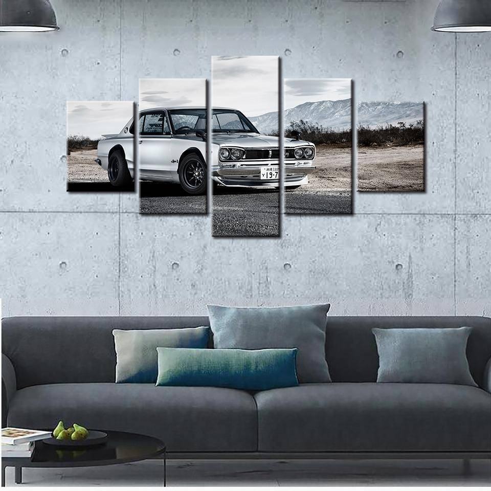 Nissan Skyline 2000gt-r Leinwandbilder Kunstdrucke Rahmen
