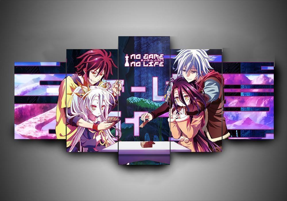 No Game No Life Anime Leinwandbilder Kunstdrucke  