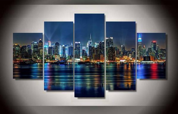 Nyc Cityscape New York City Nature Leinwandbilder Kunstdrucke  