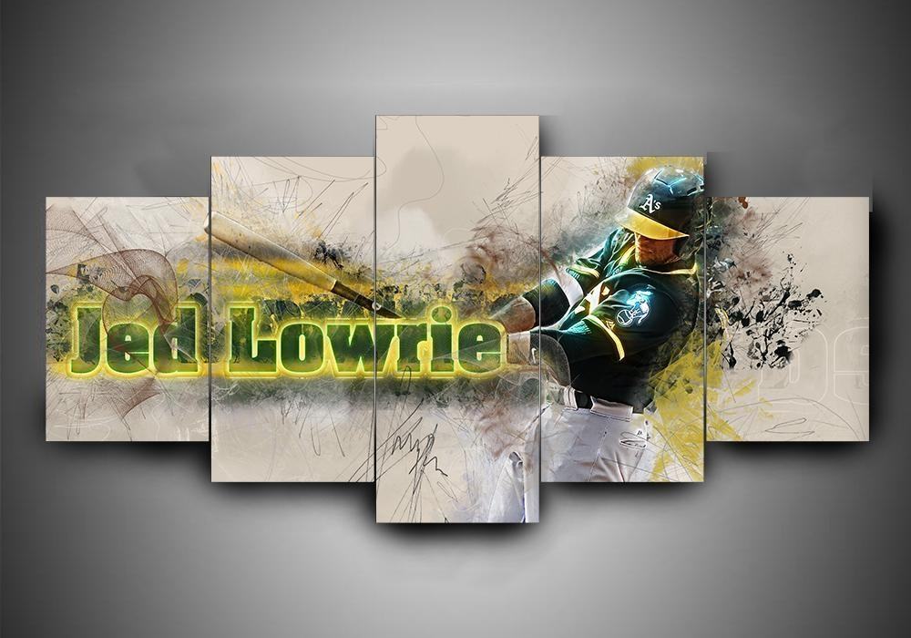 Oakland Athletics 1 – Kunstdrucke für Baseball Fans