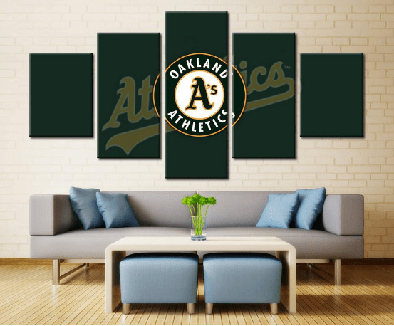Oakland Athletics Team Baseball – Kunstdrucke für Fans