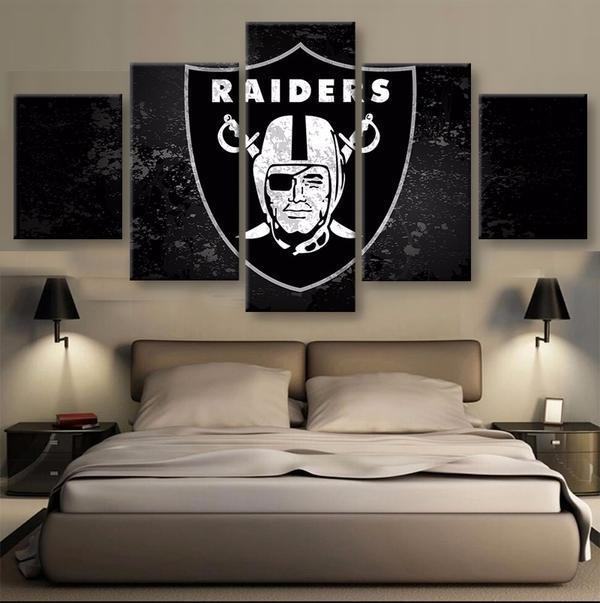 Oakland Raiders Football – Kunstdrucke für Sports Team Liebhaber