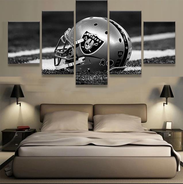 Oakland Raiders Helmets Sports – Kunstdrucke für Fans