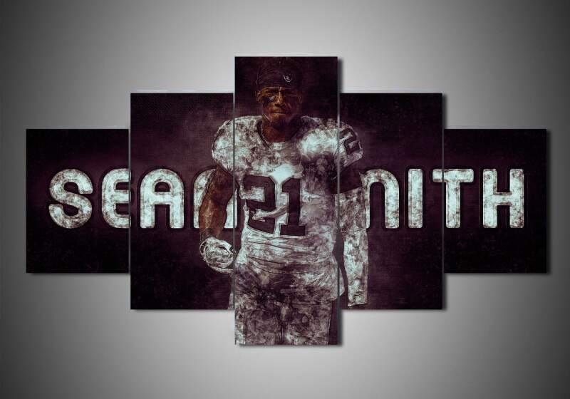 Oakland Raiders Sean Smith Sport Leinwandbilder Kunstdrucke  