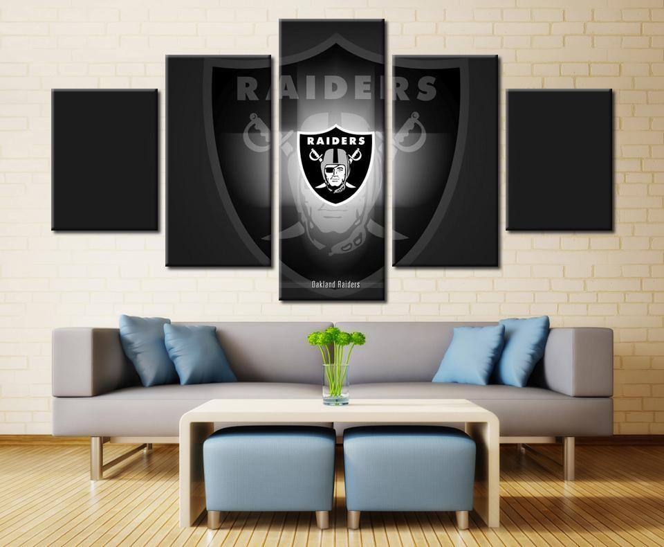 Oakland Raiders Sports Rugby – Kunstdrucke für Fans