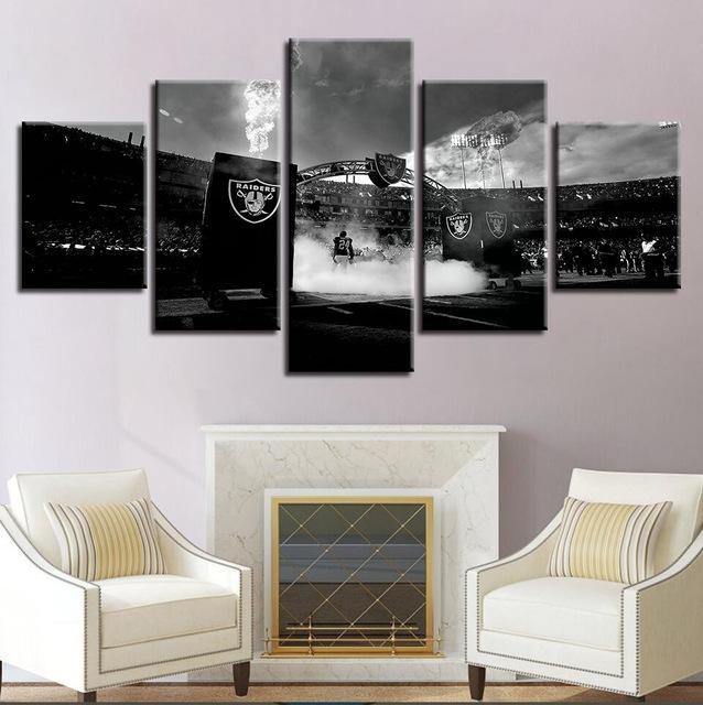 Oakland Raiders Sports Stadium – Kunstdrucke für Fans