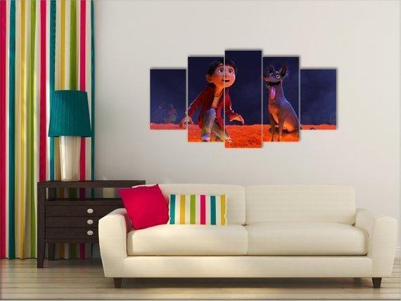 Oco Pixar Karikatur Leinwandbilder Kunstdrucke Rahmen