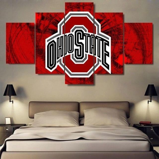Ohio State Buckeyes Sports Team Sport Leinwandbilder Kunstdrucke Rahmen