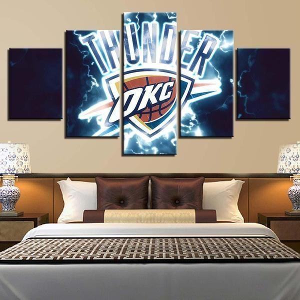 Oklahoma City Thunder – Kunstdrucke für Basketball Fans