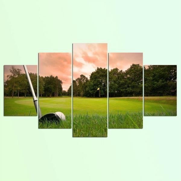 Olf Club Course 10 – Kunstdrucke für Golf Fans