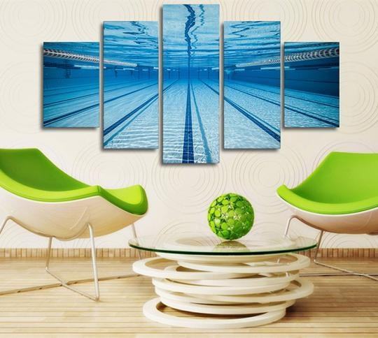 Olympic Swimming Pool – Kunstdrucke für Schwimmbegeisterte