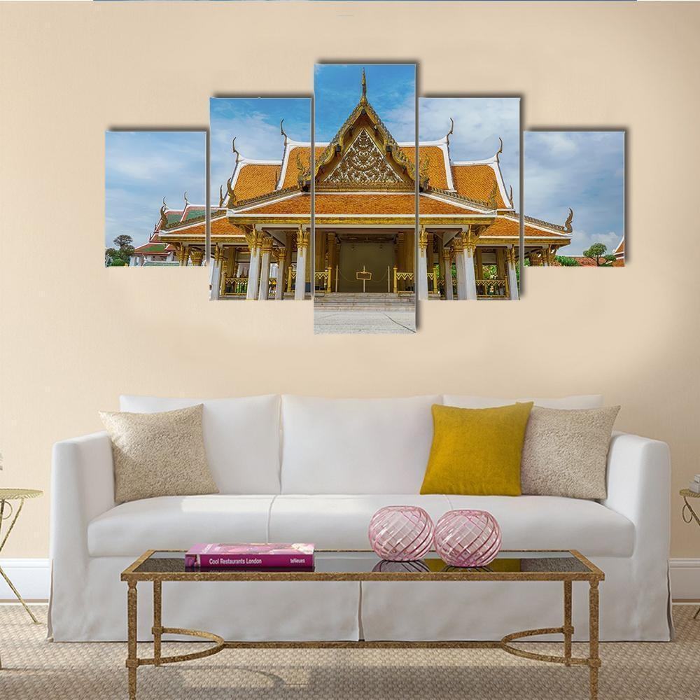 One Landmark Of Mahajetsadabodin Royal Pavilion Religion Leinwandbilder Kunstdrucke Rahmen