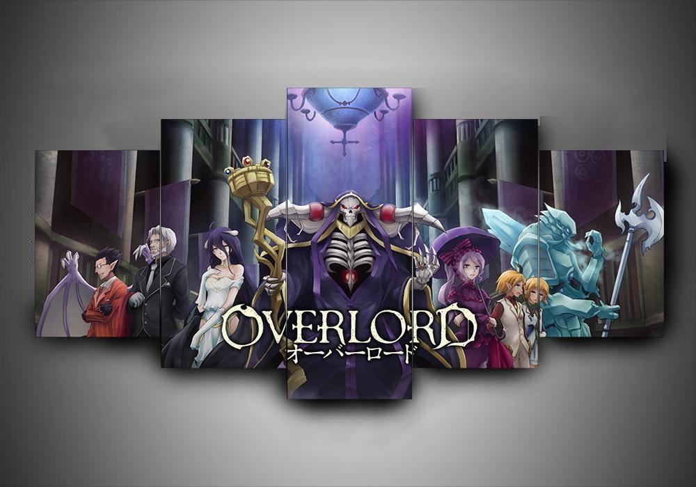 Overlord Anime Leinwandbilder Kunstdrucke Rahmen