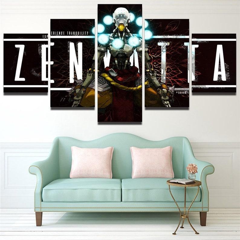 Overwatch 9 Leinwandbilder Kunstdrucke Rahmenz927n