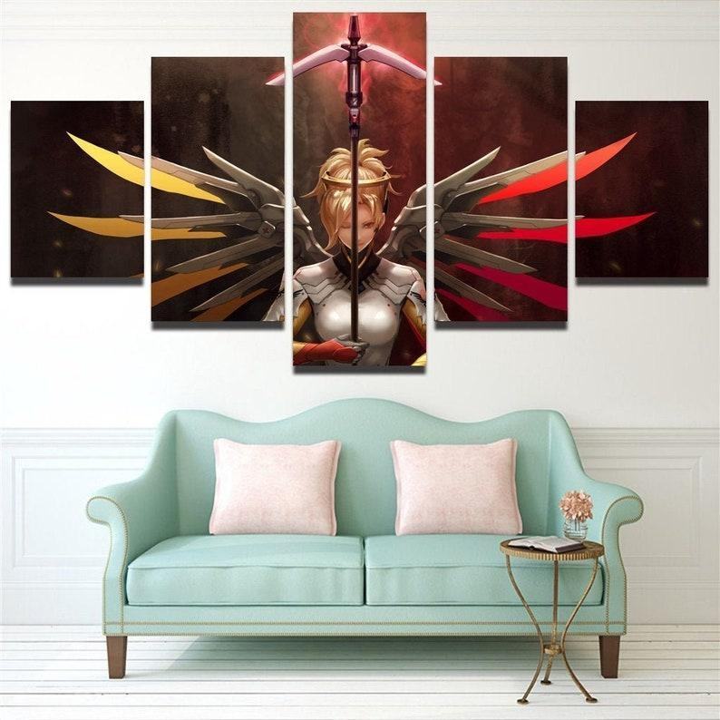 Overwatch Ow Game 2 Leinwandbilder Kunstdrucke Rahmen