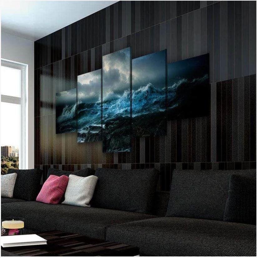 Ozeane Zorn Leinwandbilder Kunstdrucke Rahmen