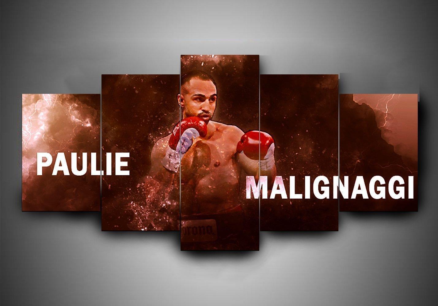 Paulie Malignaggi Boxen Leinwanddruck – Boxkunst für Sammler