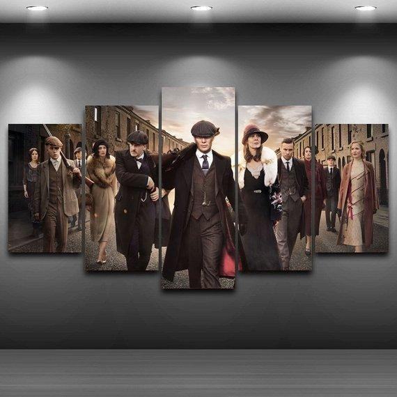 Peaky Blinders Characters Movie Leinwandbilder Kunstdrucke Rahmen