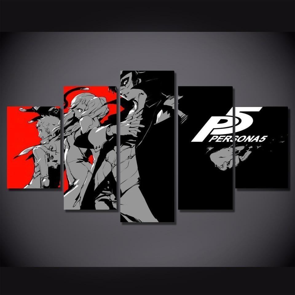 Persona 5 Joker & Ann & Ryuji Game Leinwandbilder Kunstdrucke  