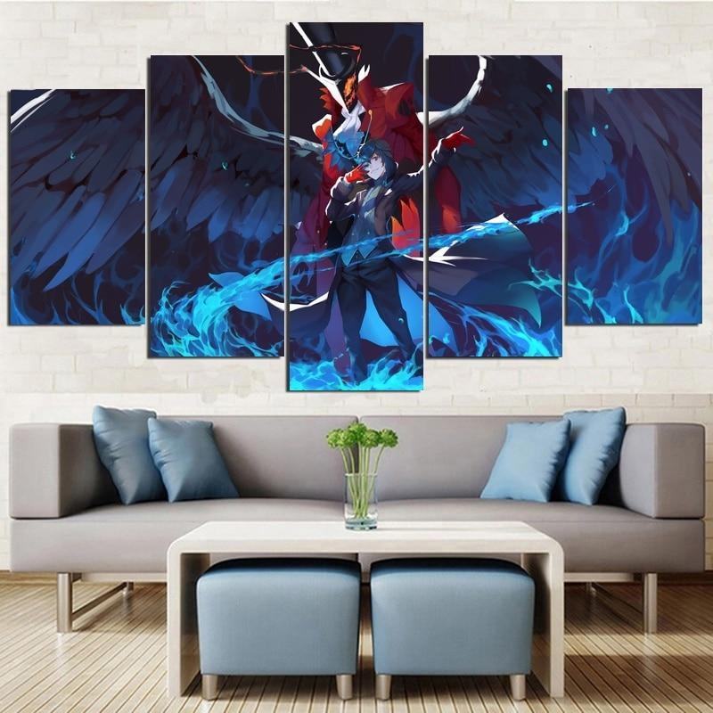 Persona 5 Joker 2 Game Leinwandbilder Kunstdrucke Rahmen