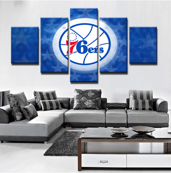 Philadelphia 76ers – Kunstdrucke für Basketball Anhänger