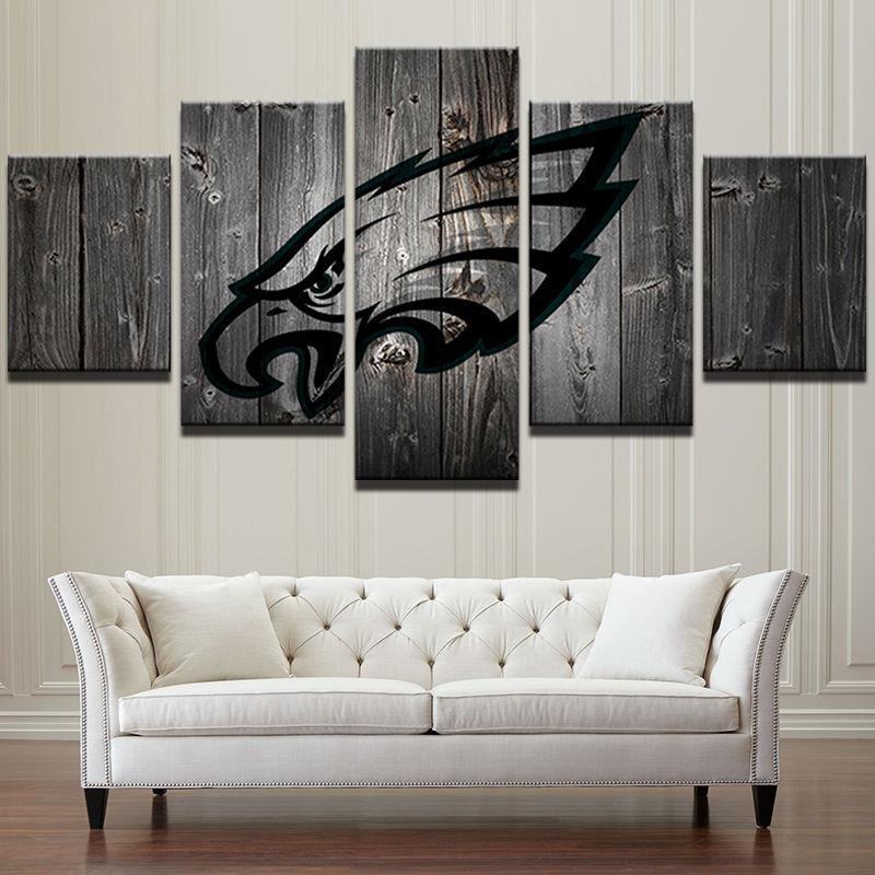 Philadelphia Eagles Football Barn Wood 1 – Kunstdrucke für Liebhaber