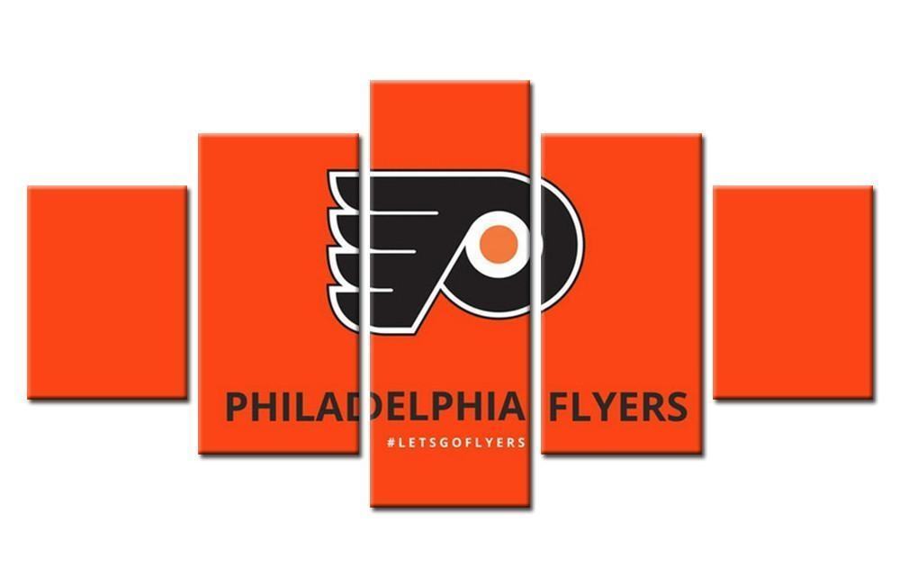 Philadelphia Flyers NHL Team Thunderbolt – Kunstdrucke für Fans
