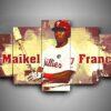 Philadelphia Phillies 3 Sport Leinwandbilder Kunstdrucke philadelphia phillies 3 sport leinwandbilder kunstdrucke 6306
