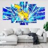 Pikachu Pokemon Anime Leinwandbilder Kunstdrucke Rahmen
