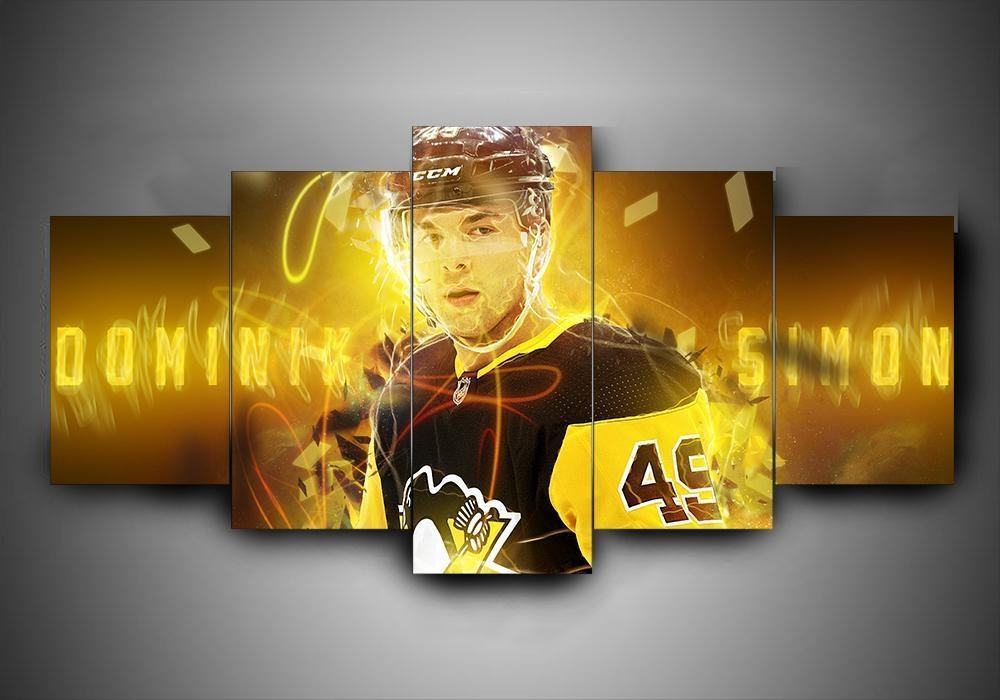 Pittsburgh Penguins Dominik Simon Sport Leinwandbilder Kunstdrucke  