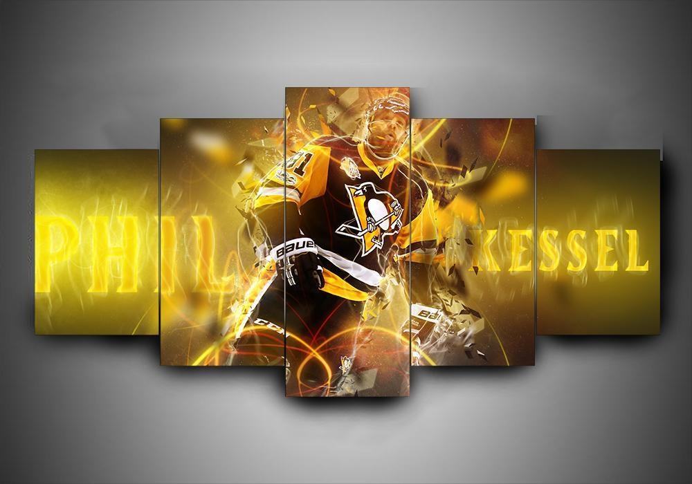 Pittsburgh Penguins Sidney Crosby – Hochwertiges Leinwandbild für NHL-Liebhaber