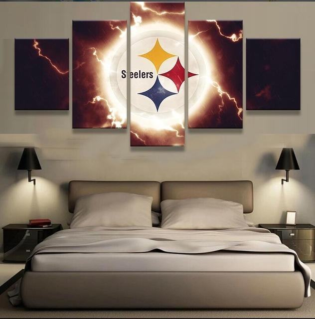 Pittsburgh Steelers 05 – Fesselndes Leinwandbild für Football-Liebhaber