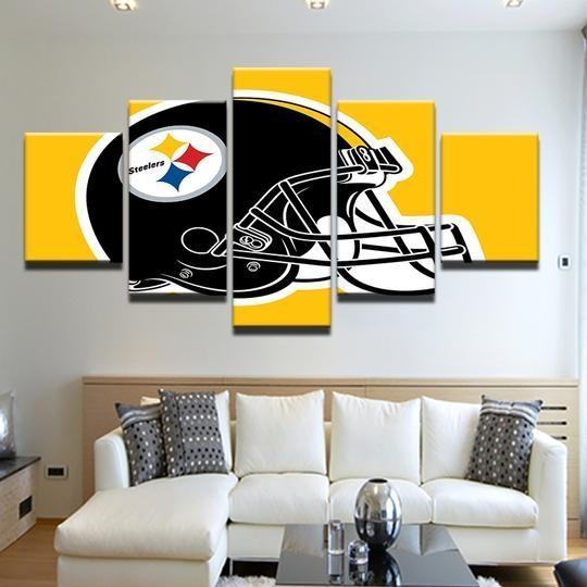 Pittsburgh Steelers 07 – Dynamisches Leinwandbild für Fans