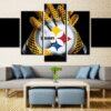 Pittsburgh Steelers – Ausdrucksstarkes Sport Leinwandbild pittsburgh steelers – ausdrucksstarkes sport leinwandbild 6967